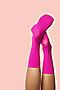 Носки высокие женские носки цветные носки "Красочная дружба" КРАСНАЯ ЖАРА (Фуксия) 295109 #273852
