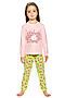 Пижама(Лонгслив+брюки) PELICAN (Розовый) WFAJP3228U #282609