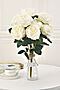 Букет роз "Магия роз" MERSADA (Белый, зеленый,) 300817 #301079