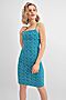 Платье MARK FORMELLE (Голубой в цветы) 19-7785-5 #655775
