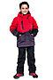 Комплект (Куртка+Полукомбинезон) BATIK (Красный) 331-21в-1 #688027