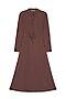 Платье CALISTA (Темно-коричневый) 3-1251704-130 #691870