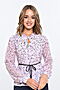 Блуза BRASLAVA (Розовый, Синий) 4037-24/01 #700095