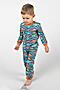 "Авто" - детская пижама с начесом ДЕТСКИЙ ТРИКОТАЖ 37 (Серый) ПЖ0147 #708356