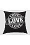 Декоративная подушка ART HOME TEXTILE (Любовная печать) 03915-ПШ-ГБ-012 #735939