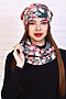 Комплект шапка и шарф-снуд 36122 НАТАЛИ (Зеленый (ед.)) 22857 #740083