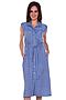Платье MODELLINI (Голубой) № 1208 Платье-халат #742301