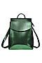 Сумка-рюкзак THE BLANKET (Зеленый металлик) 2334# sum-444 #74615