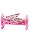 Кроватка BONNA (Розовый) Р97658 #772718