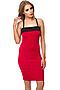 Платье GLOSS (Красный/Черный) 21318-12 #77372
