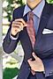 Галстук классический галстук мужской галстук в клетку в деловом стиле... SIGNATURE (Белый, темно-красный,) 300156 #782985
