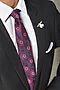 Галстук классический галстук мужской фактурный с принтом в деловом стиле... SIGNATURE 300136 #782989