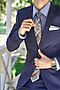 Галстук классический галстук мужской галстук в клетку в деловом стиле... SIGNATURE (Серый, оранжевый, белый,) 300158 #783001