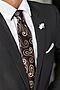 Галстук классический галстук мужской фактурный с принтом пейсли в деловом... SIGNATURE 300145 #783959