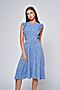 Платье 1001 DRESS (Голубой (принт)) 0101315LL #802186
