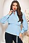 Блуза LADY TAIGA (Голубая) Б4184 #803800