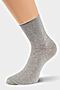 Носки CLEVER (Меланж серый) Д307 #821522