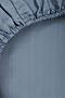 Простыня на резинке HoReCa 180х200х20, страйп-сатин, арт. 4870 НАТАЛИ (Синий туман) 31640 #830864
