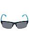 Солнцезащитные очки PLAYTODAY (Черный,Голубой) 12311393 #840824