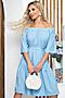 Платье LADY TAIGA (Голубое) П5260 #847915