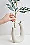 Ваза керамическая ваза декоративная в скандинавском стиле ваза для цветов... Nothing Shop (Слоновая кость,) 307503 #855869