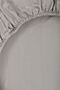 Простыня на резинке HoReCa 180х200х20, страйп-сатин, арт. 4 НАТАЛИ (Светло-серый) 31640 #884132