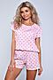 Пижама с шортами 59101 НАТАЛИ (Розовый) 38612 #885501