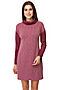 Платье GLOSS (Розовый/Бордо) 23331-15 #90236