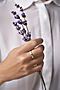 Кольцо женское разомкнутое с камнями украшение на палец регулируемое кольцо... MERSADA (Золотистый, светло-бежевый,) 311059 #925620