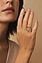 Кольцо оригинальное украшение на палец женское серебристое разомкнутое... MERSADA (Серебристый,) 311030 #925629