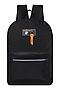 Рюкзак MERLIN ACROSS (Черно-оранжевый) G703 #925686