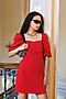 Платье INCITY (Ярко-красный) #949135