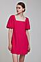 Платье INCITY (Ярко-розовый) #949944
