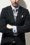 Набор из 2 аксессуаров: галстук платок "Мужские страсти" SIGNATURE (Светло-серый, серый,) 300089 #950210