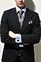 Набор из 2 аксессуаров: галстук платок "Мужские игры" SIGNATURE (Серый, бежевый, черный,) 300080 #950485
