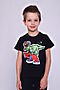 Детская футболка Д-7 НАТАЛИ (Черный) 47056 #978690