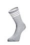 Носки CHOBOT (Серый меланж/белый) #982588