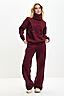 Костюм (Брюки+Свитшот+Снуд) EZANNA (Бургунди) W1Ks409F4 #1227209 превью 1