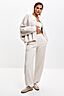 Костюм (Брюки+Толстовка) EZANNA (Жемчужный) W1Ks419F3 #1238799 превью 1