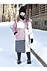Пудровый/серебро