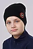 Чёрный/бордовый