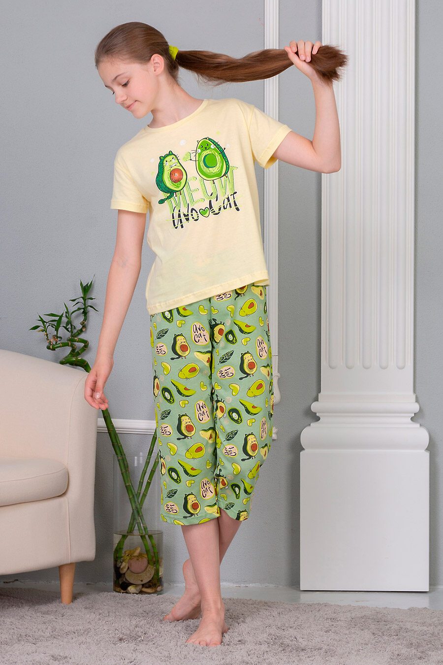 Пижама Эшли для девочек НАТАЛИ 717726 купить оптом от производителя. Совместная покупка детской одежды в OptMoyo