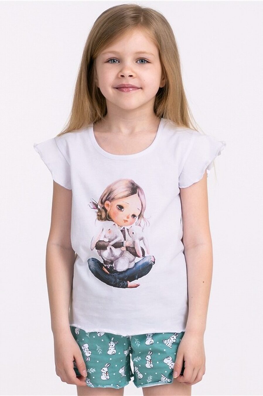 Пижама для девочек АПРЕЛЬ 775941 купить оптом от производителя. Совместная покупка детской одежды в OptMoyo