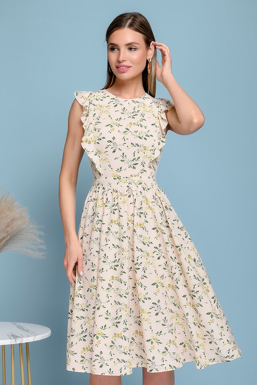 Платье для женщин 1001 DRESS 785352 купить оптом от производителя. Совместная покупка женской одежды в OptMoyo