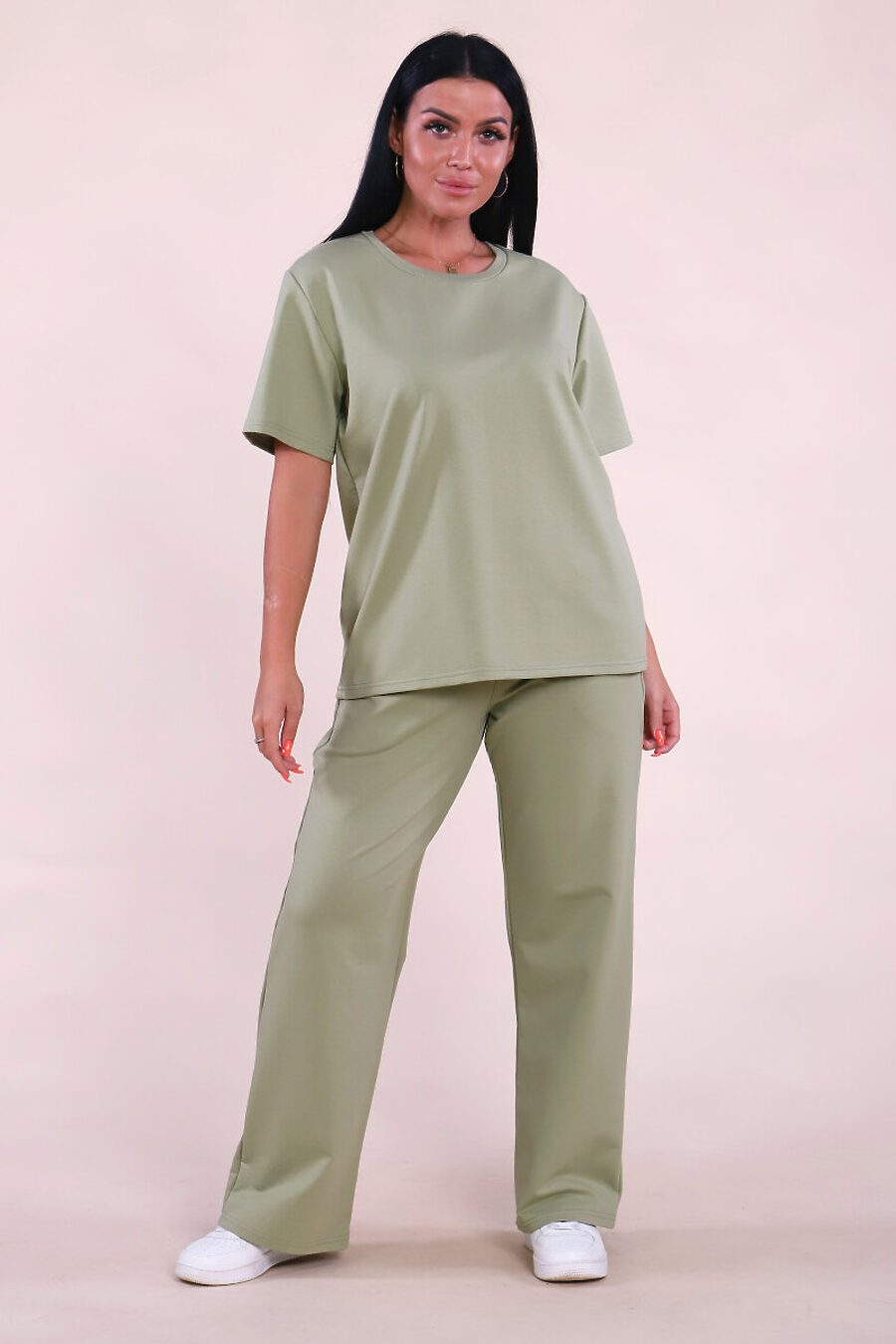 Костюм (футболка+брюки) для женщин SOFIYA37 796206 купить оптом от производителя. Совместная покупка женской одежды в OptMoyo