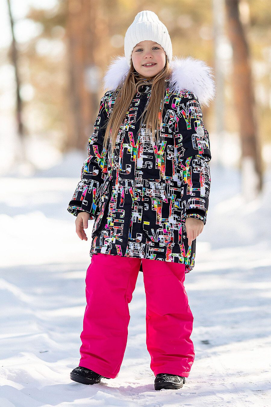 Комплект (Куртка+Брюки) для девочек BATIK 807855 купить оптом от производителя. Совместная покупка детской одежды в OptMoyo