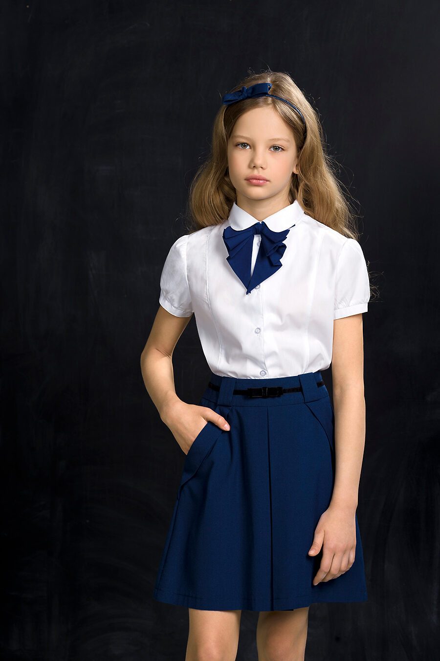 Школьный галстук для девочек